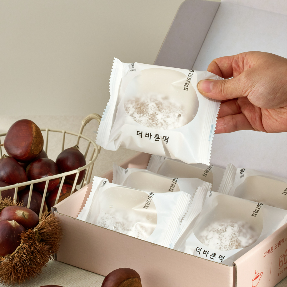 밤크림떡